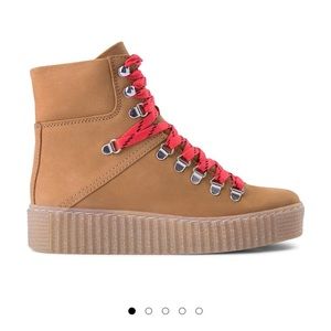Shoe The Bear Agda Nubuck Lace up Boot